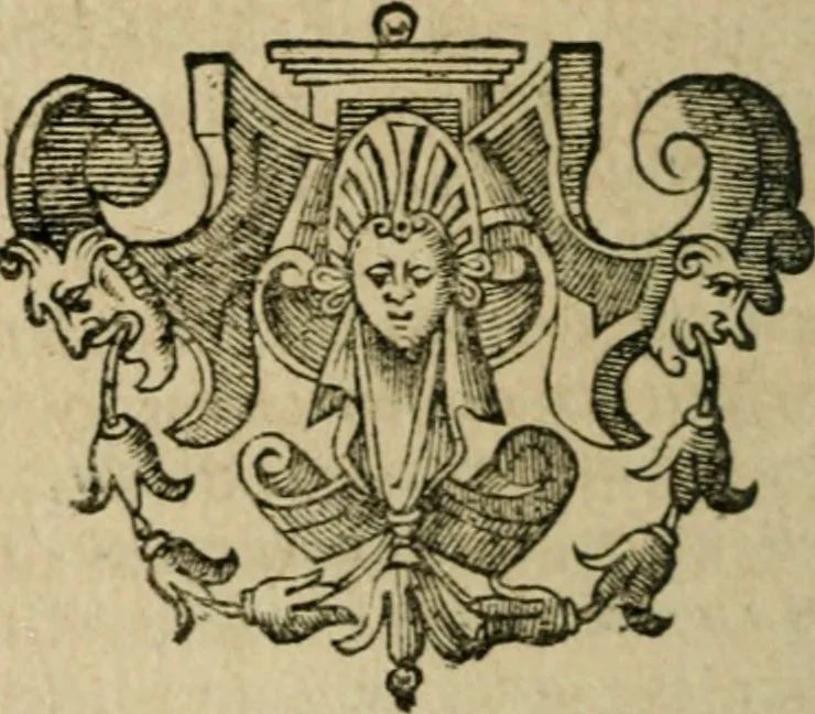 An illustration from Entretiens et lettres poëtiqves, 1665, leaf 291