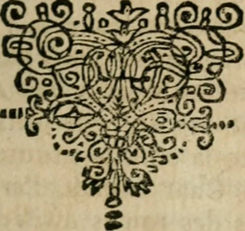 An illustration from Entretiens et lettres poëtiqves, 1665, leaf 298