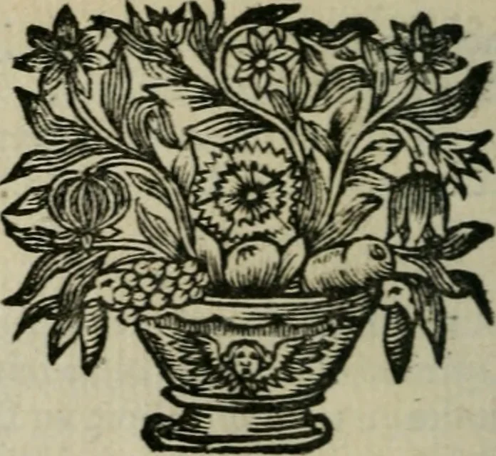 An illustration from Entretiens solitaires, 1660, leaf 167