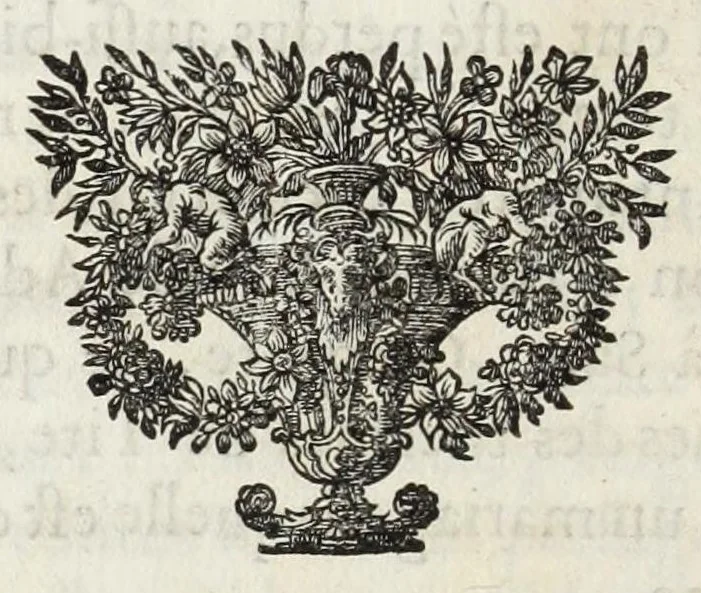 An illustration from Entretiens sur les vies et sur les ouvrages des plus excellens peintres anciens et modernes, 1682, leaf 112