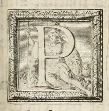 An illustration from Entretiens sur les vies et sur les ouvrages des plus excellens peintres anciens et modernes, 1682, leaf 351