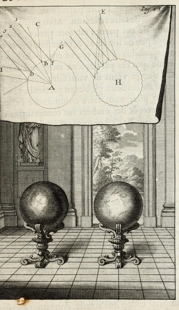An illustration from Entretiens sur les vies et sur les ouvrages des plus excellens peintres anciens et modernes, 1682, leaf 49