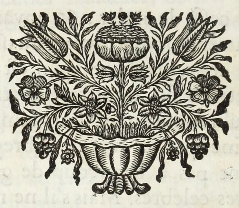 An illustration from Entretiens sur les vies et sur les ouvrages des plus excellens peintres anciens et modernes, 1682, leaf 586