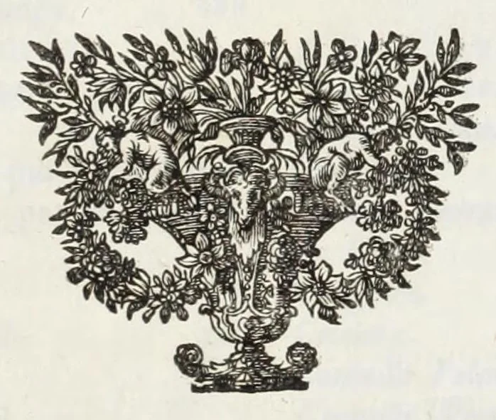 An illustration from Entretiens sur les vies et sur les ouvrages des plus excellens peintres anciens et modernes, 1682, leaf 761