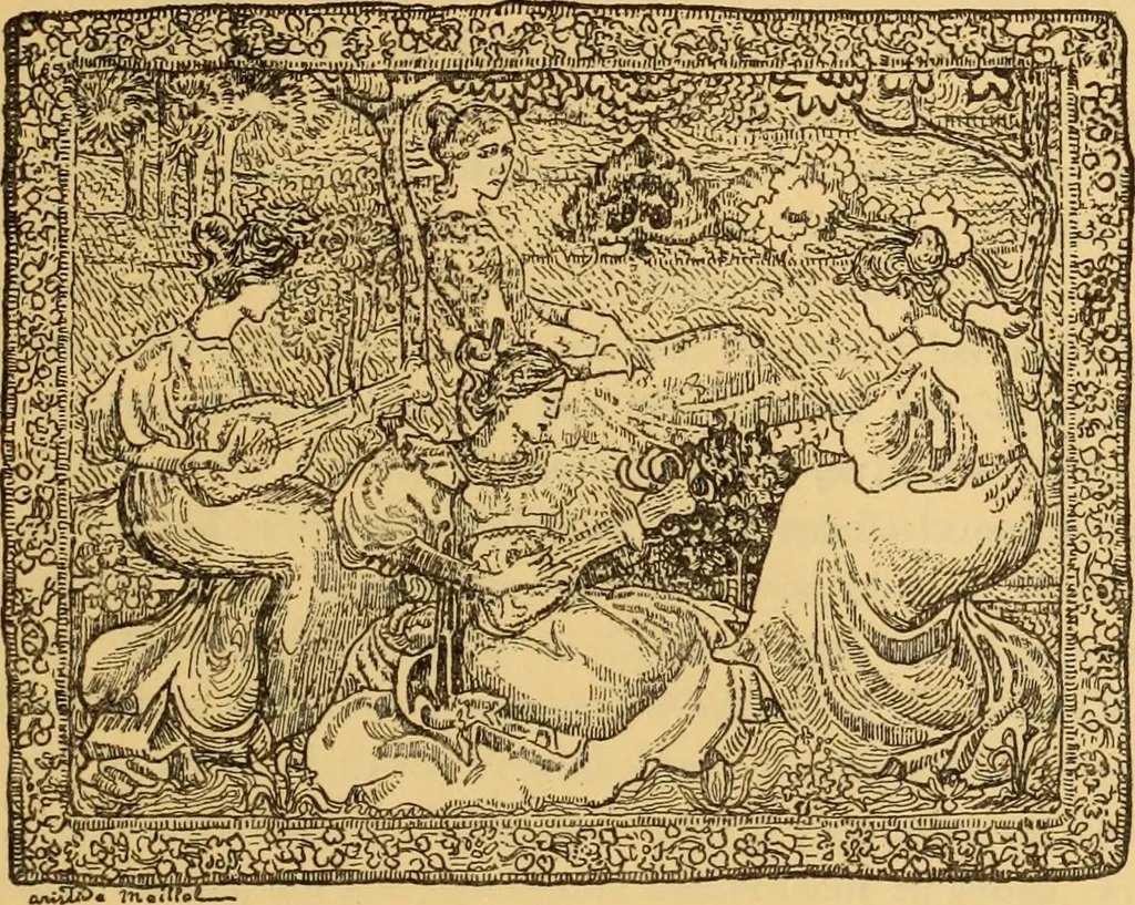 An illustration from Entwicklungsgeschichte der modernen kunst, 1920, leaf 133