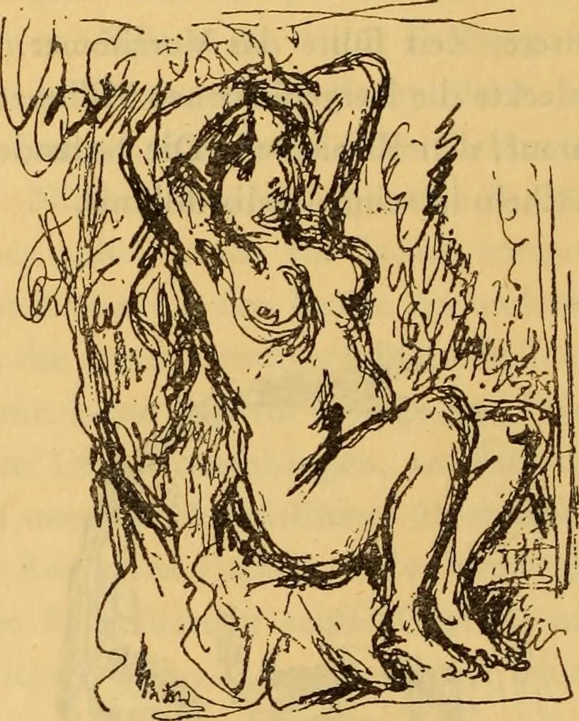 An illustration from Entwicklungsgeschichte der modernen kunst, 1920, leaf 172