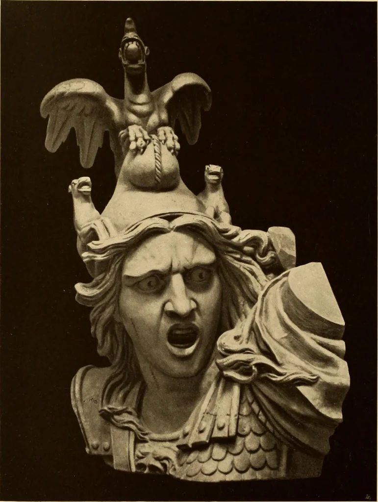 An illustration from Entwicklungsgeschichte der modernen kunst, 1920, leaf 320