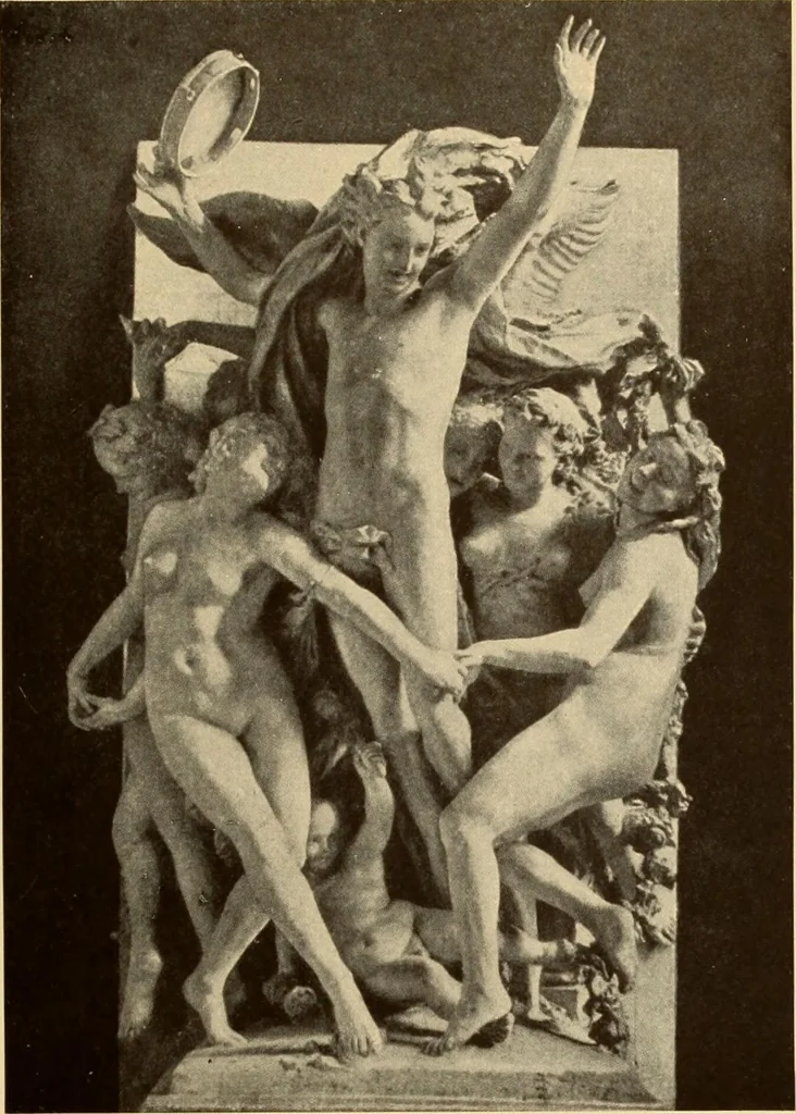 An illustration from Entwicklungsgeschichte der modernen kunst, 1920, leaf 323