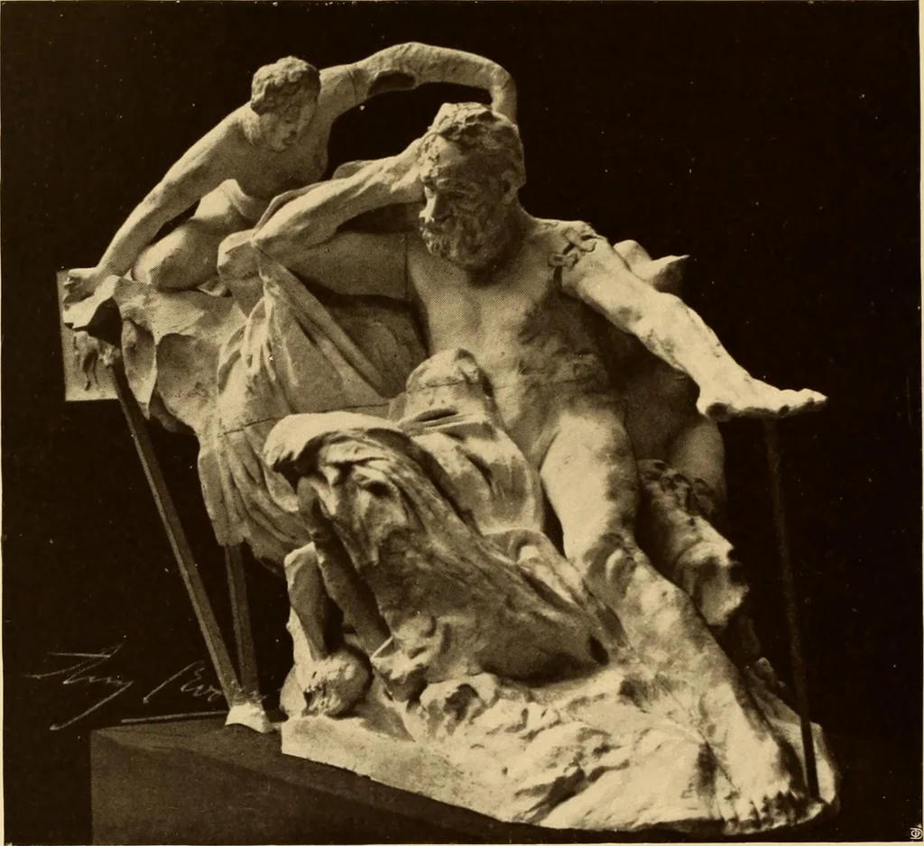 An illustration from Entwicklungsgeschichte der modernen kunst, 1920, leaf 332