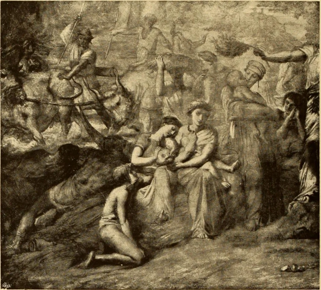 An illustration from Entwicklungsgeschichte der modernen kunst, 1920, leaf 342
