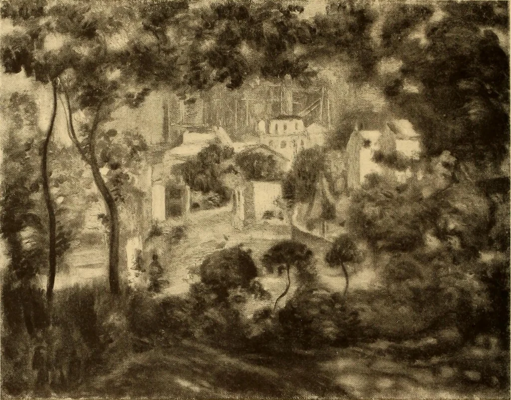 An illustration from Entwicklungsgeschichte der modernen kunst, 1920, leaf 362