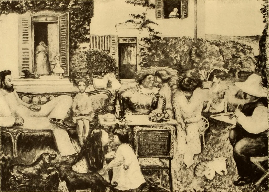 An illustration from Entwicklungsgeschichte der modernen kunst, 1920, leaf 366