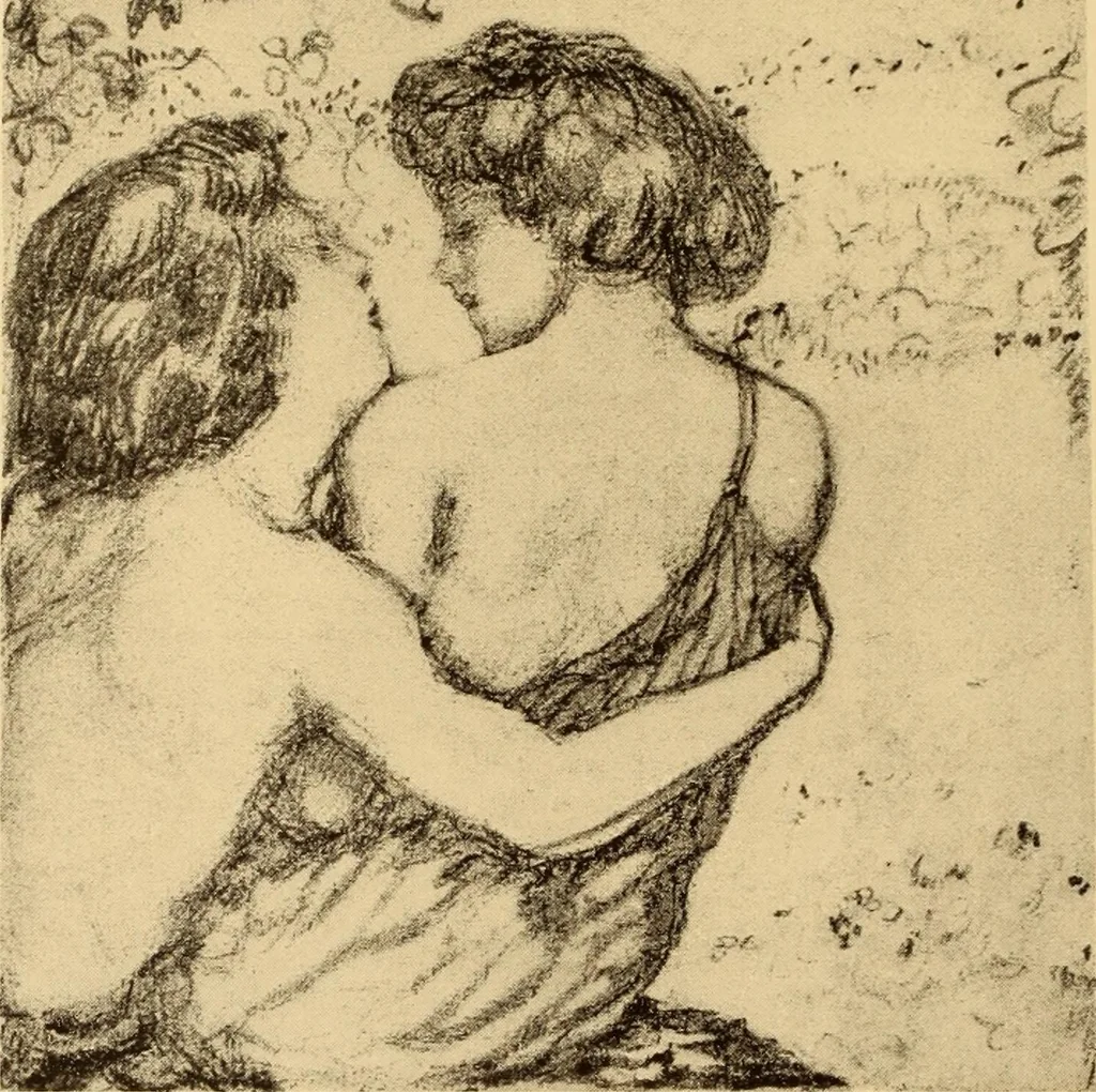 An illustration from Entwicklungsgeschichte der modernen kunst, 1920, leaf 372