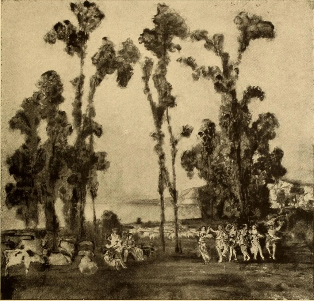 An illustration from Entwicklungsgeschichte der modernen kunst, 1920, leaf 375