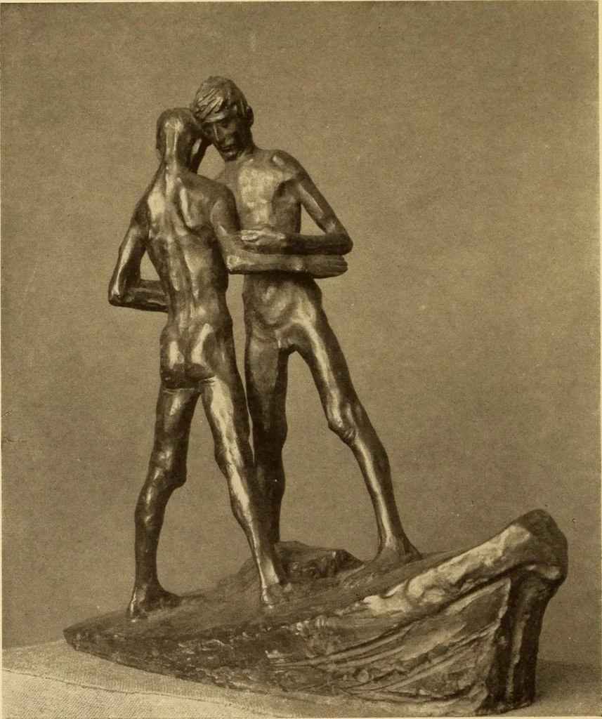 An illustration from Entwicklungsgeschichte der modernen kunst, 1920, leaf 384