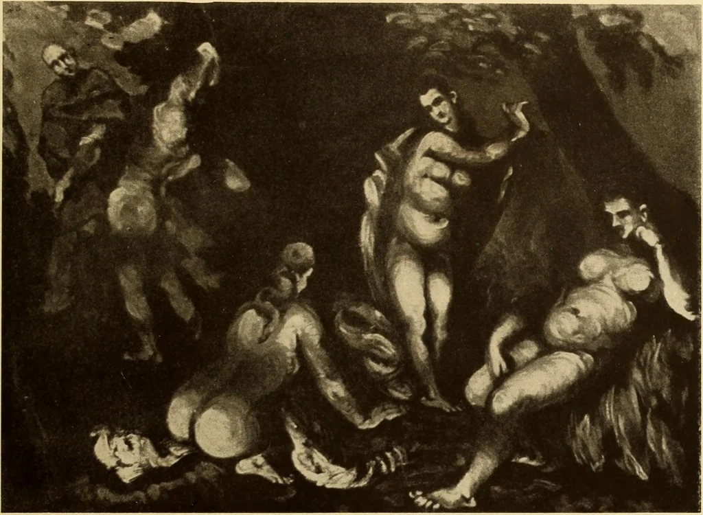 An illustration from Entwicklungsgeschichte der modernen kunst, 1920, leaf 393