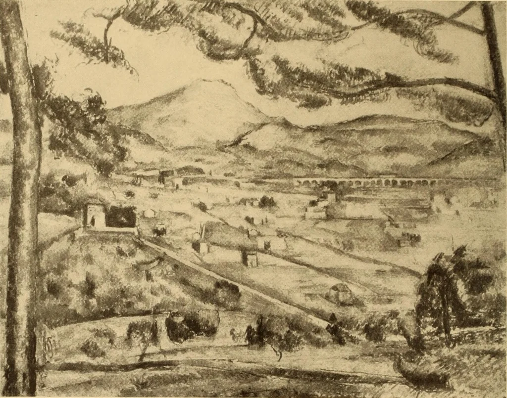 An illustration from Entwicklungsgeschichte der modernen kunst, 1920, leaf 406