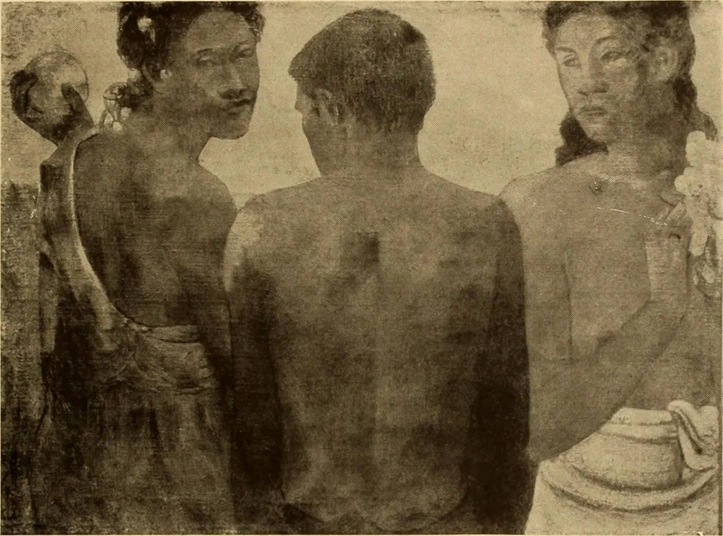 An illustration from Entwicklungsgeschichte der modernen kunst, 1920, leaf 435