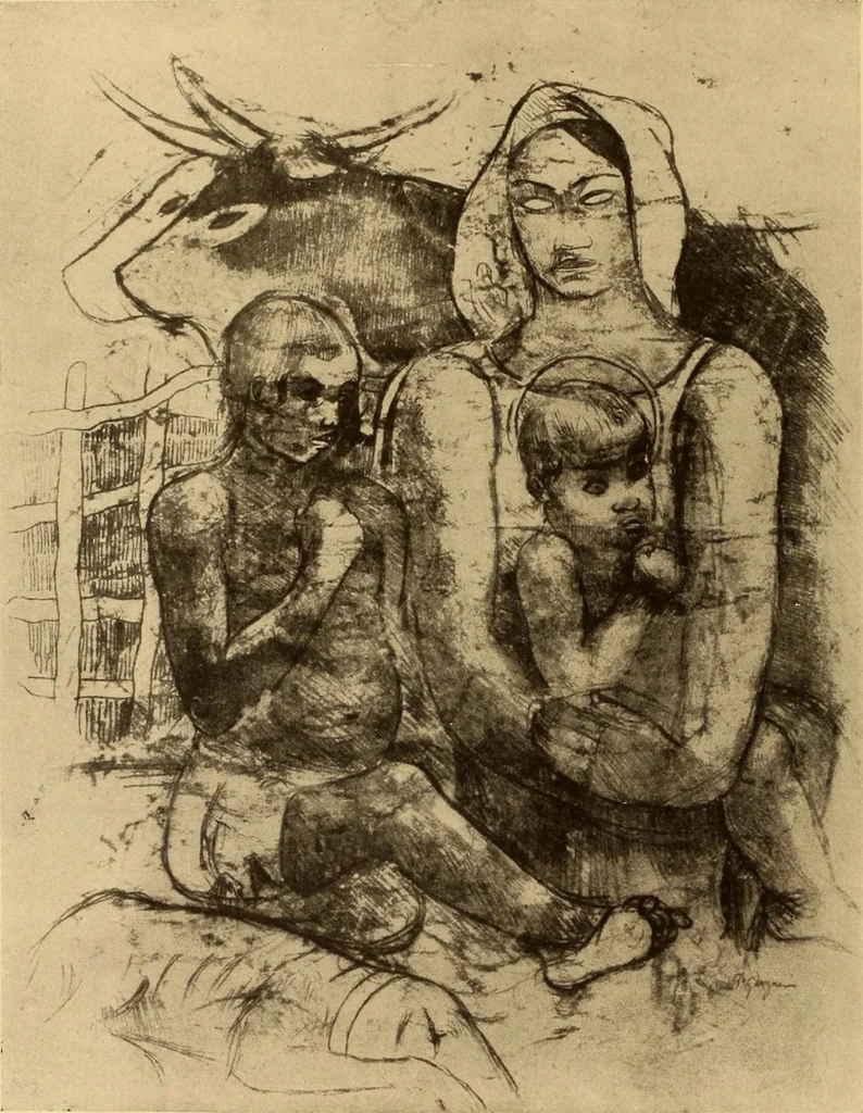 An illustration from Entwicklungsgeschichte der modernen kunst, 1920, leaf 438