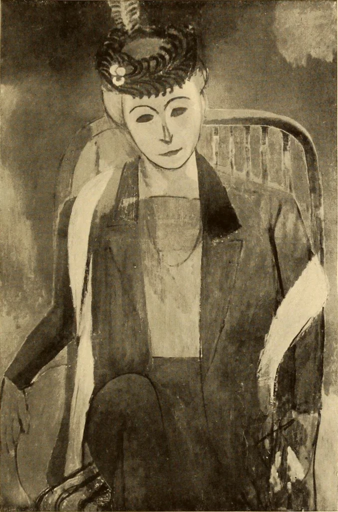 An illustration from Entwicklungsgeschichte der modernen kunst, 1920, leaf 449
