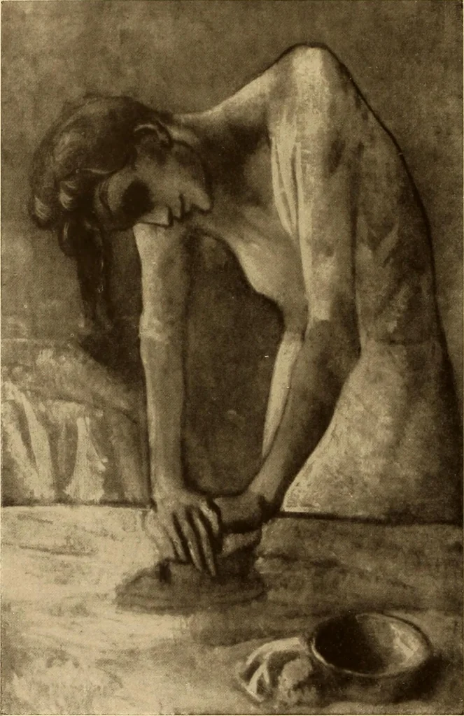 An illustration from Entwicklungsgeschichte der modernen kunst, 1920, leaf 452