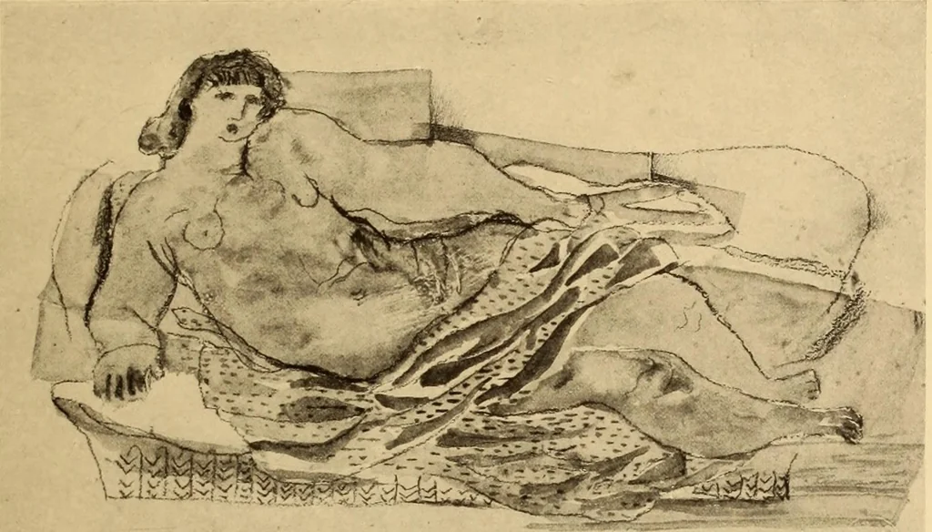 An illustration from Entwicklungsgeschichte der modernen kunst, 1920, leaf 455