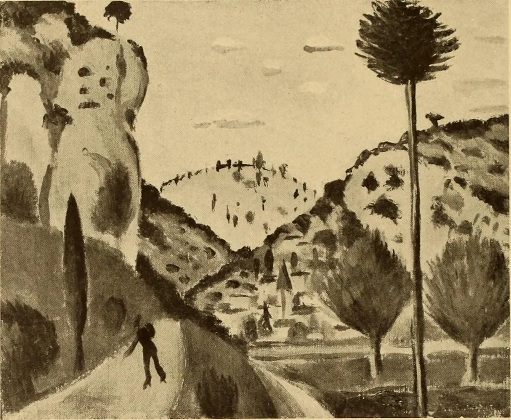 An illustration from Entwicklungsgeschichte der modernen kunst, 1920, leaf 456