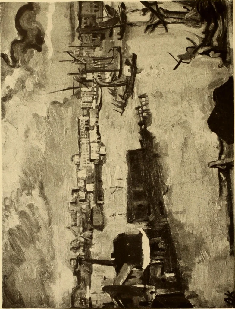 An illustration from Entwicklungsgeschichte der modernen kunst, 1920, leaf 464