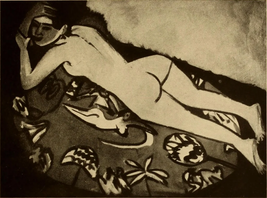 An illustration from Entwicklungsgeschichte der modernen kunst, 1920, leaf 467