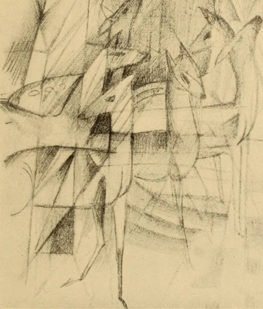 An illustration from Entwicklungsgeschichte der modernen kunst, 1920, leaf 471