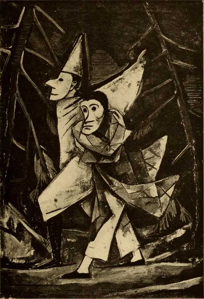 An illustration from Entwicklungsgeschichte der modernen kunst, 1920, leaf 475