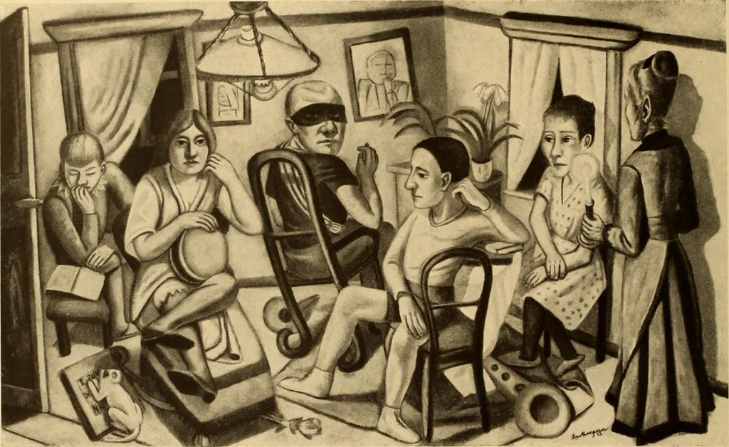 An illustration from Entwicklungsgeschichte der modernen kunst, 1920, leaf 476
