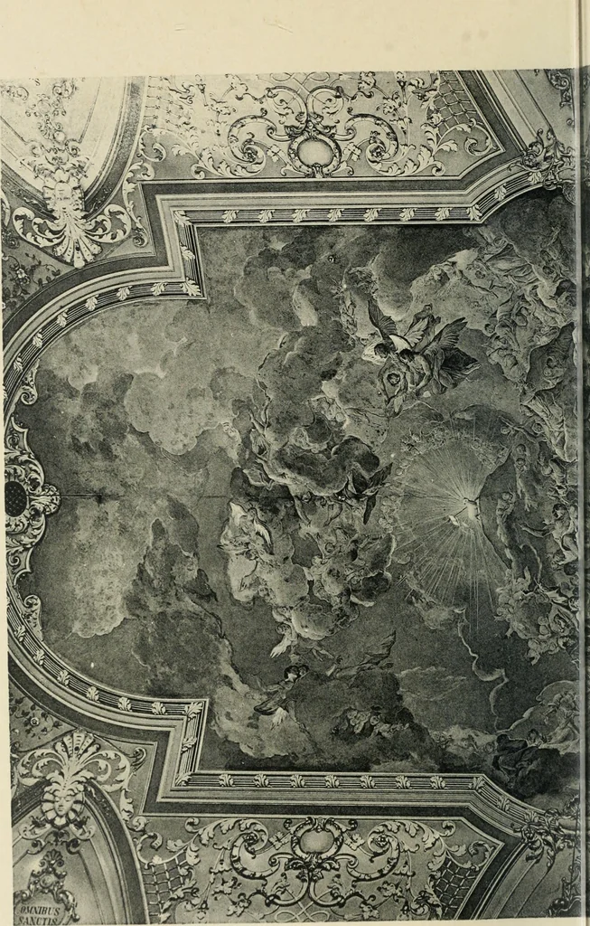 An illustration from Die Entwicklung der barocken Decken-malerei in Tirol. Mit 44 Tafeln und 6 Doppeltafeln, 1912, leaf 511