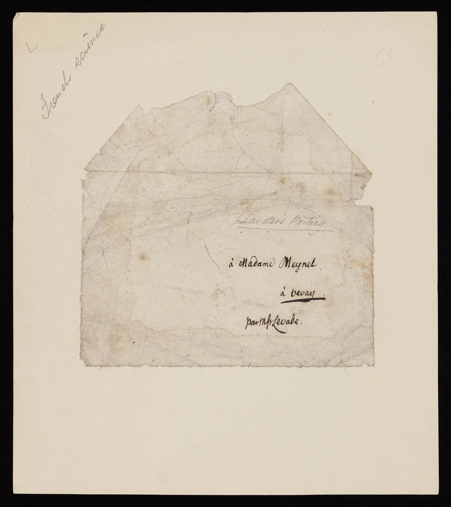 An illustration from Envelope, 1700, leaf 1