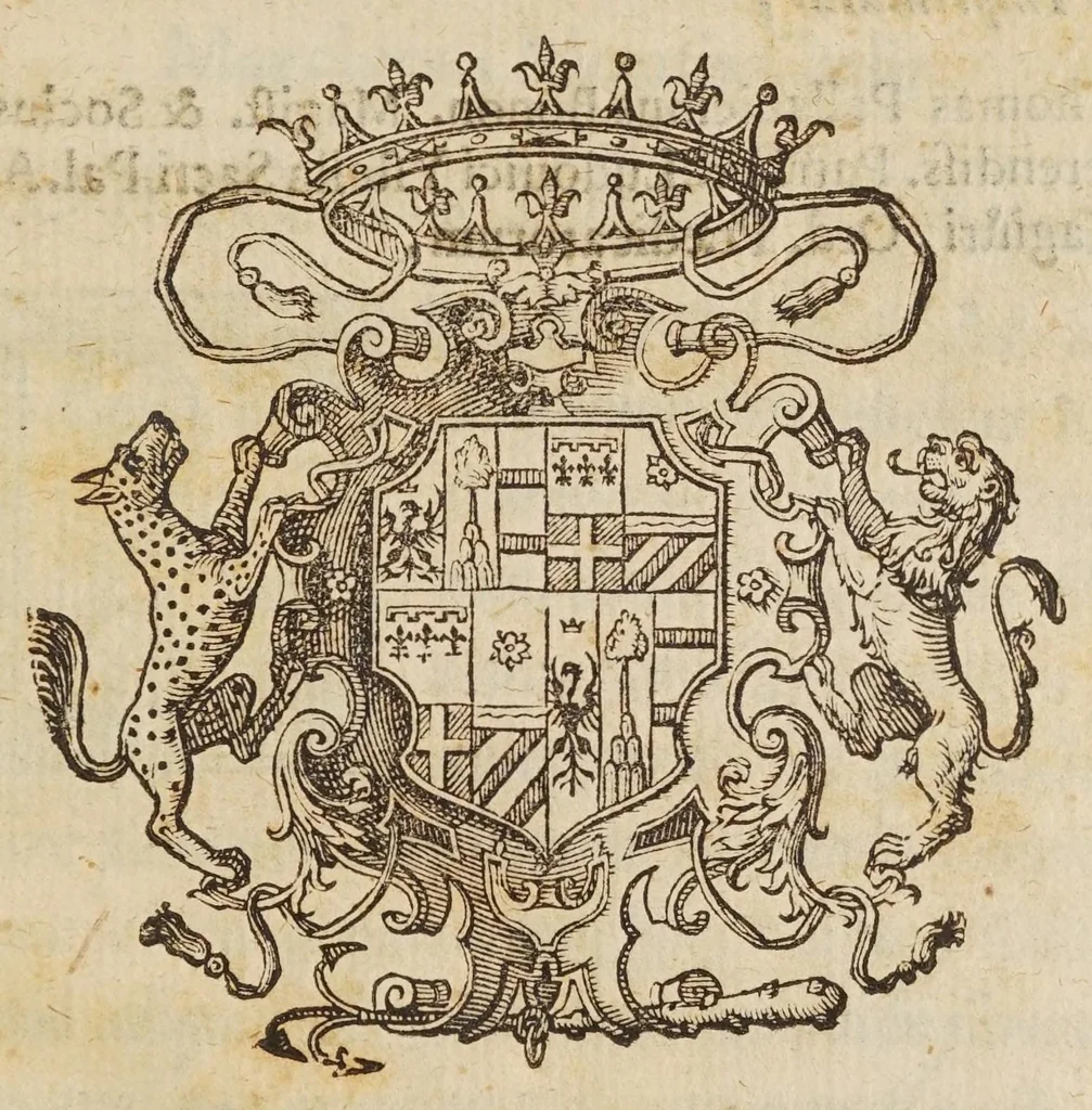 An illustration from Eorvm qvae vehvntvr in aqvis experimenta, 1614, leaf 9