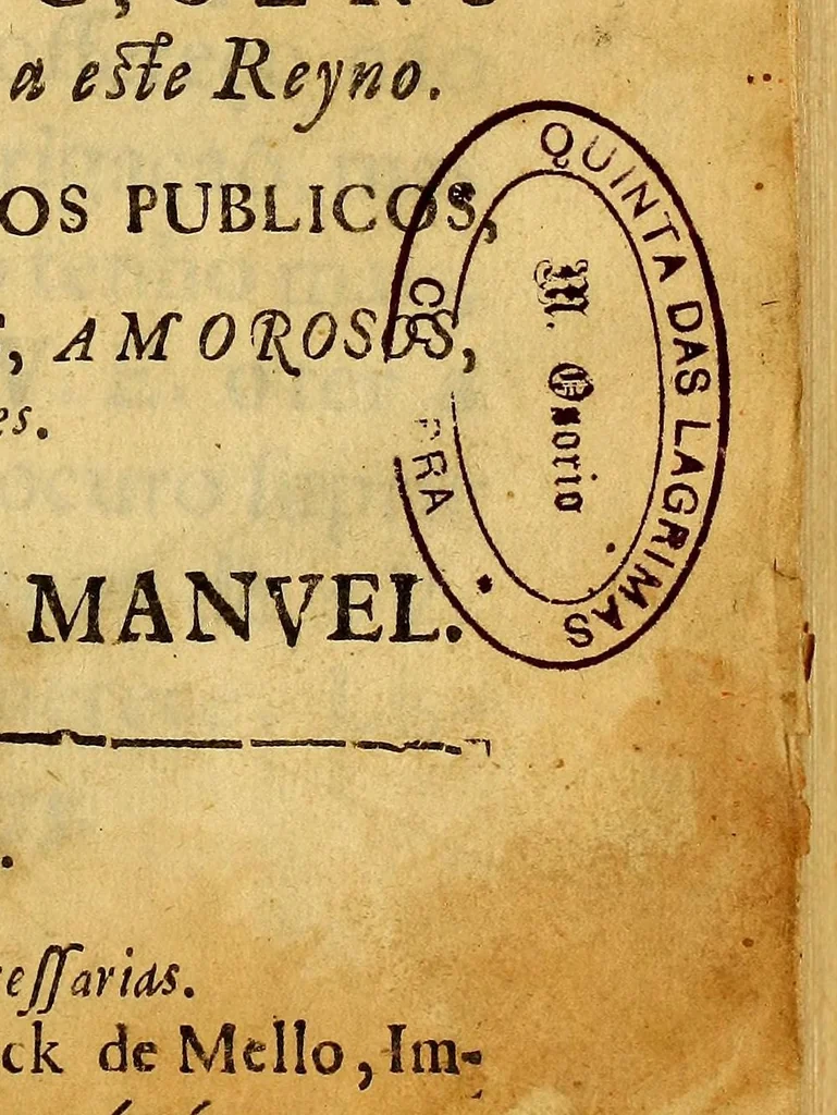An illustration from Epanaphoras de varia historia portugueza. : Em cinco relaçoens de sucessos pertencentes a este reyno. Que contem negocios publicos, politicos, tragicos, amorosos, belicos, triunfantes., 1676, leaf 5