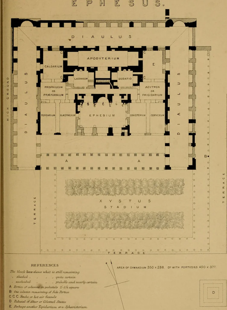 An illustration from Ephesus, and the temple of Diana, 1862, leaf 135