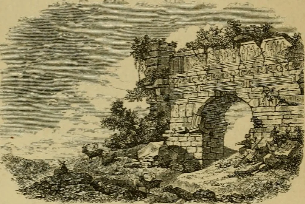 An illustration from Ephesus, and the temple of Diana, 1862, leaf 180