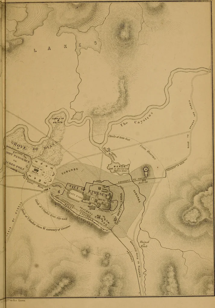 An illustration from Ephesus, and the temple of Diana, 1862, leaf 23