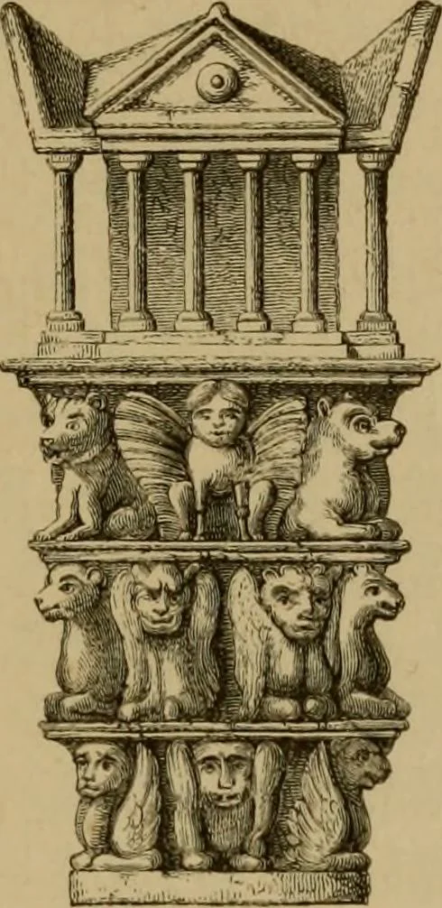 An illustration from Ephesus, and the temple of Diana, 1862, leaf 273