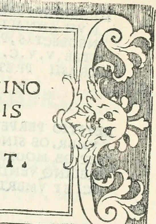 An illustration from Epigrammata antiqvae vrbis .., 1521, leaf 120