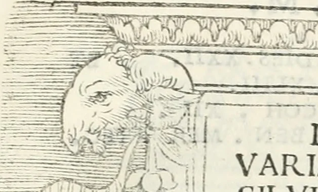 An illustration from Epigrammata antiqvae vrbis .., 1521, leaf 130