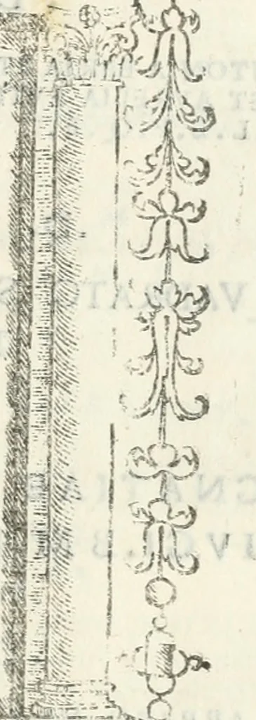 An illustration from Epigrammata antiqvae vrbis .., 1521, leaf 132