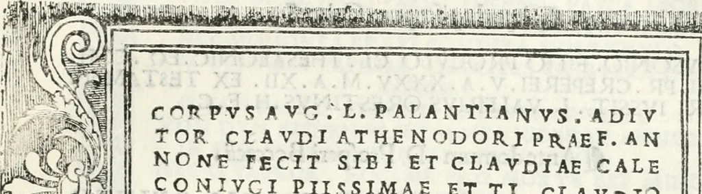 An illustration from Epigrammata antiqvae vrbis .., 1521, leaf 206