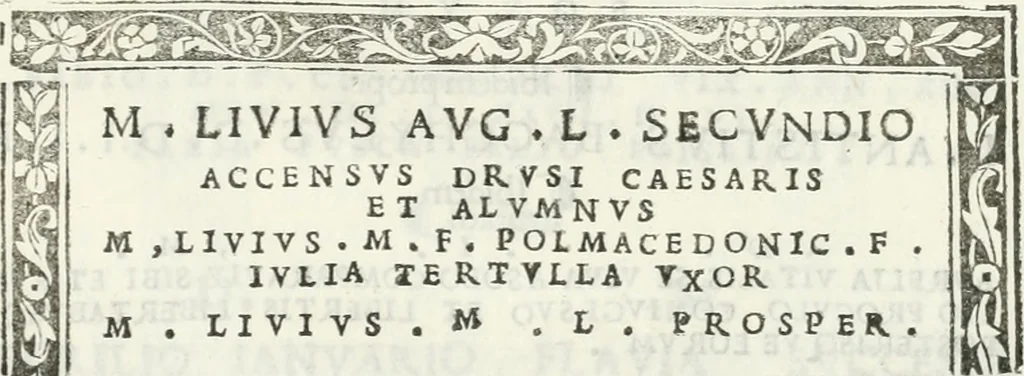 An illustration from Epigrammata antiqvae vrbis .., 1521, leaf 250