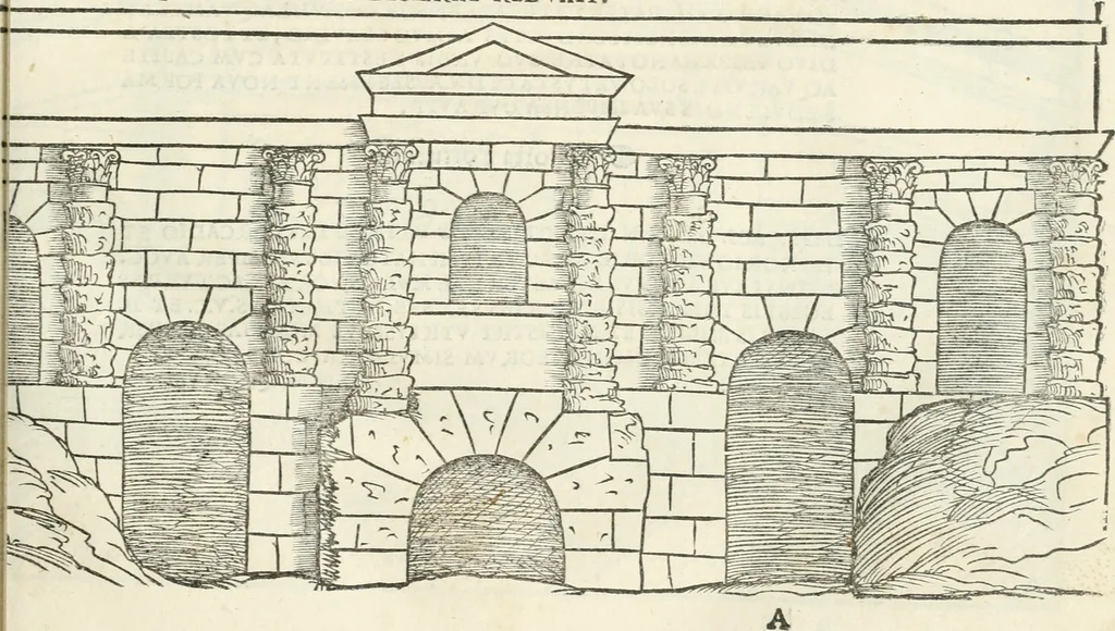 An illustration from Epigrammata antiqvae vrbis .., 1521, leaf 26