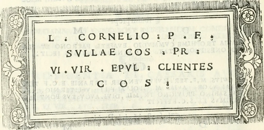 An illustration from Epigrammata antiqvae vrbis .., 1521, leaf 325