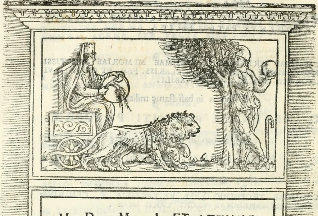 An illustration from Epigrammata antiqvae vrbis .., 1521, leaf 365