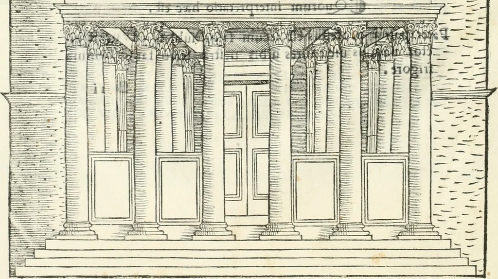 An illustration from Epigrammata antiqvae vrbis .., 1521, leaf 37