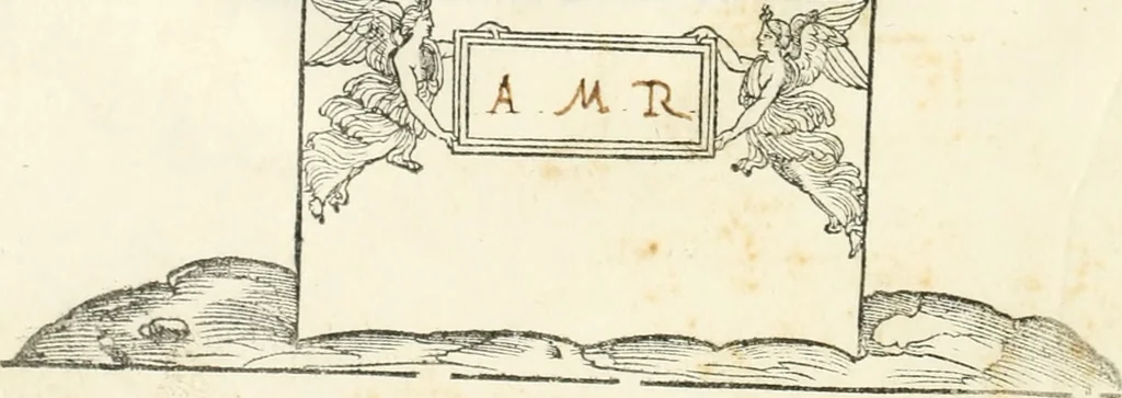 An illustration from Epigrammata antiqvae vrbis .., 1521, leaf 43